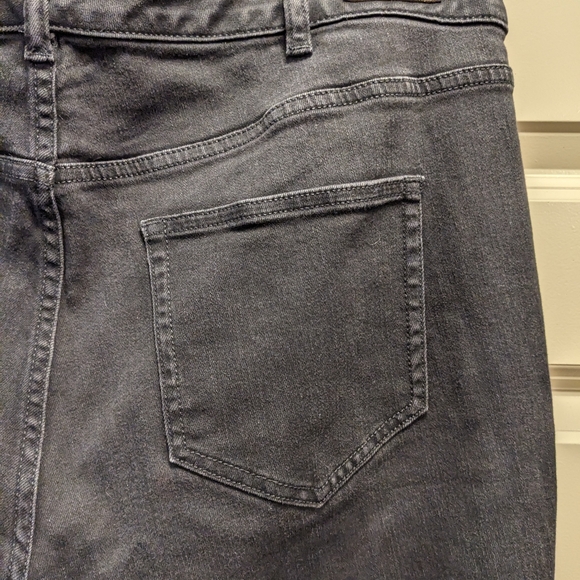 Lands End Black Stretch Denim Jeans - 20W - Picture 12 of 16